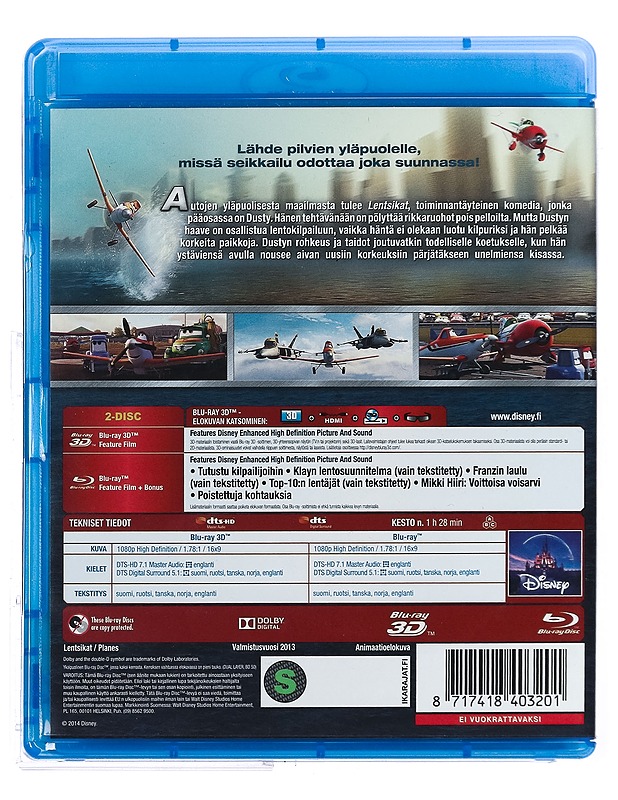 Lentsikat - Blu-ray - Blu-ray-levyt - 10105425130 - 1