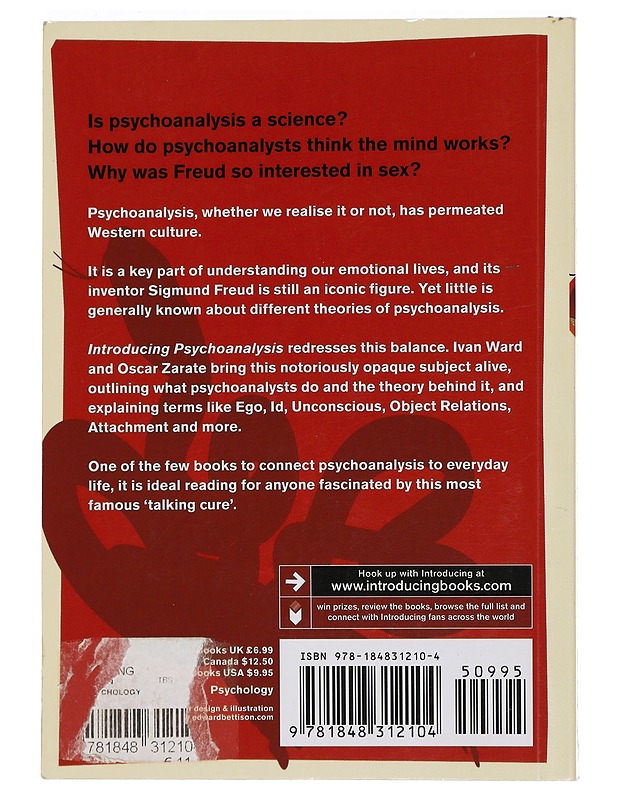 Introducing Psychoanalysis : A Graphic Guide - Ivan Ward - Tietokirjat ja oppaat - 10105425131 - 1