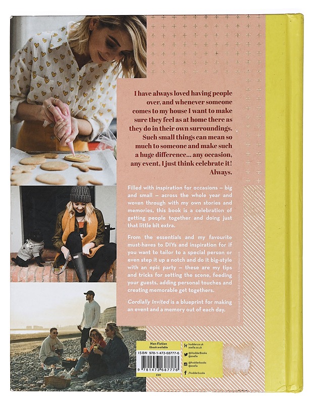 Cordially invited : a seasonal guide to hosting any occasion and making a memory out of every day - Zoe Sugg - Ruokakirjat - 10105425133 - 1