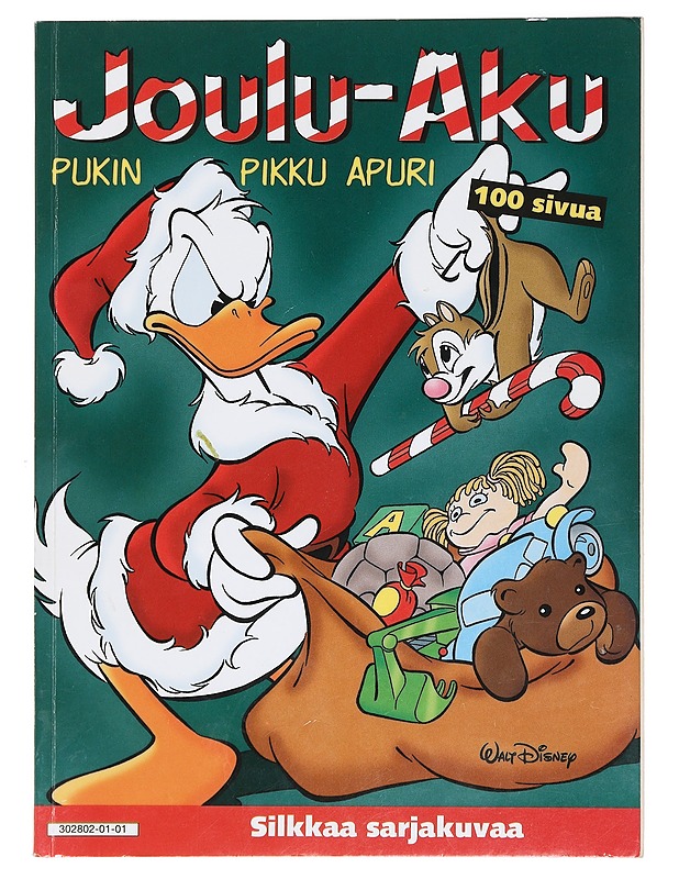 Joulu-Aku : pukin pikku apuri : silkkaa sarjakuvaa - Disney, Walt - Sarjakuvat - 10105425137 - 0