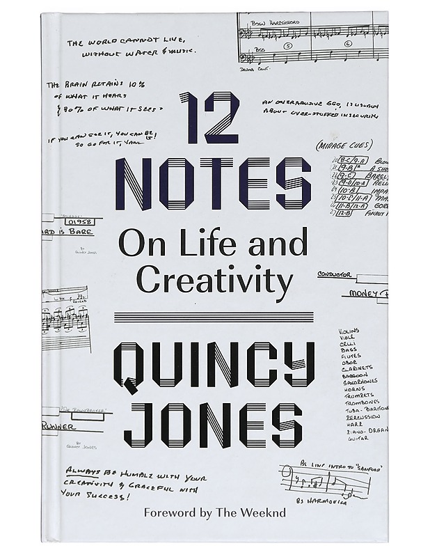 12 notes : on life and creavity - Quincy Jones - Elämäkerrat ja muistelmat - 10105425138 - 0