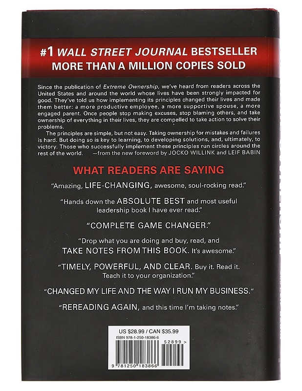Extreme ownership : how U.S. Navy SEALs lead and win - Willink, Jocko - Tietokirjat ja oppaat - 10105425144 - 1