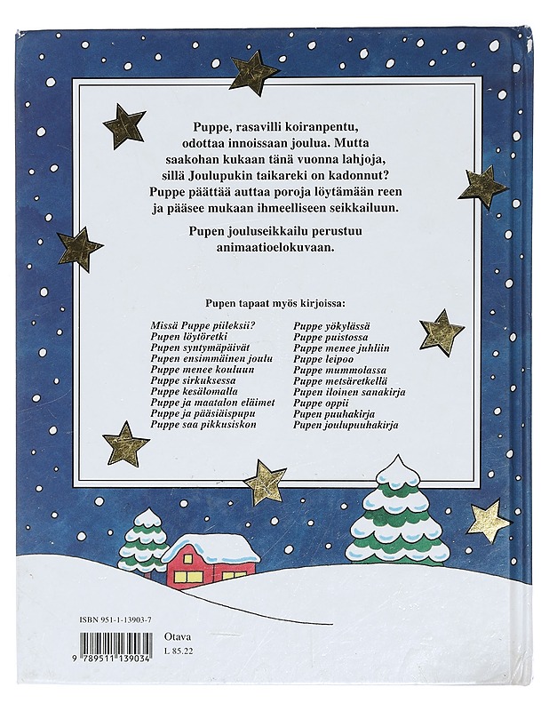 Pupen jouluseikkailu - Hill, Eric - Lastenkirjat - 10105425155 - 1