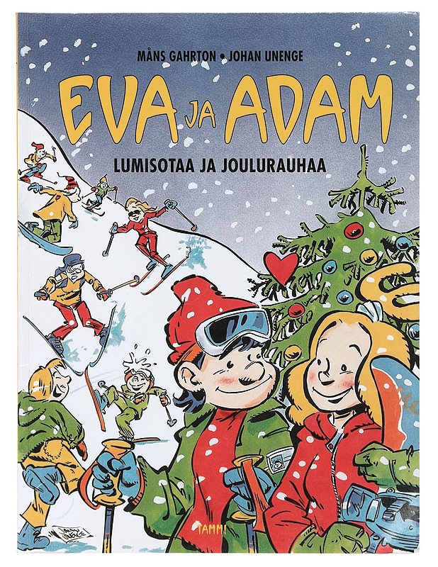 Eva ja Adam : lumisotaa ja joulurauhaa - Gahrton, Måns - Sarjakuvat - 10105425156 - 0