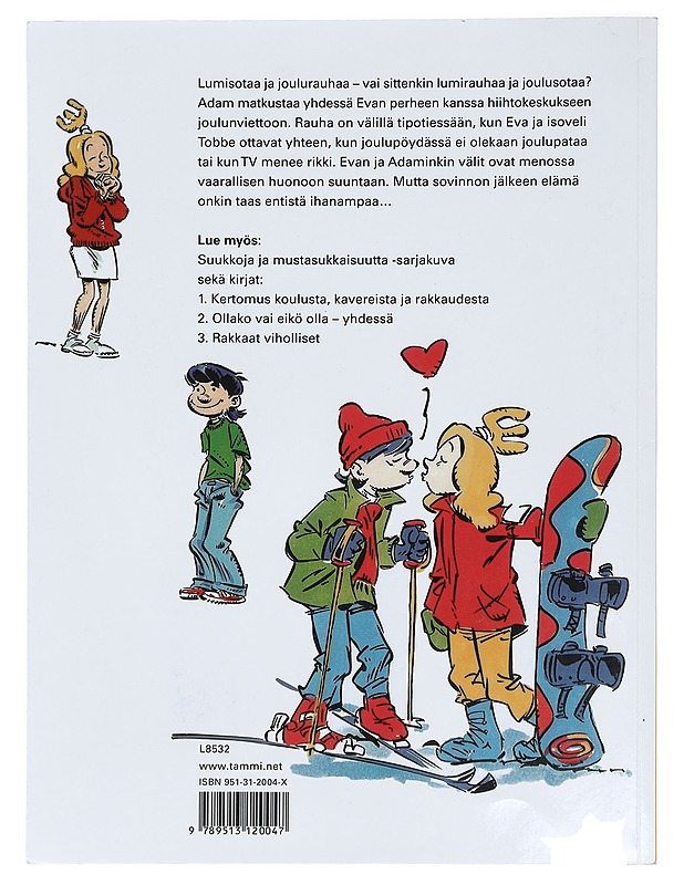 Eva ja Adam : lumisotaa ja joulurauhaa - Gahrton, Måns - Sarjakuvat - 10105425156 - 1