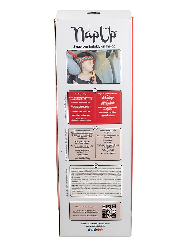NAP UP Lasten päätuki autoon - Muut urheiluvälineet ja vapaa-aika - 10105425171 - 1