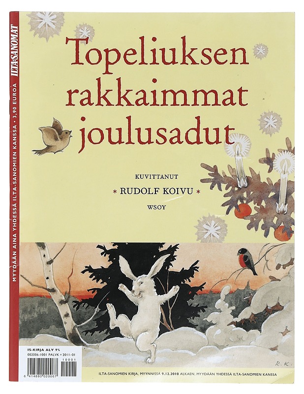 Topeliuksen rakkaimmat joulusadut - Topelius, Zacharias - Lastenkirjat - 10105425224 - 0