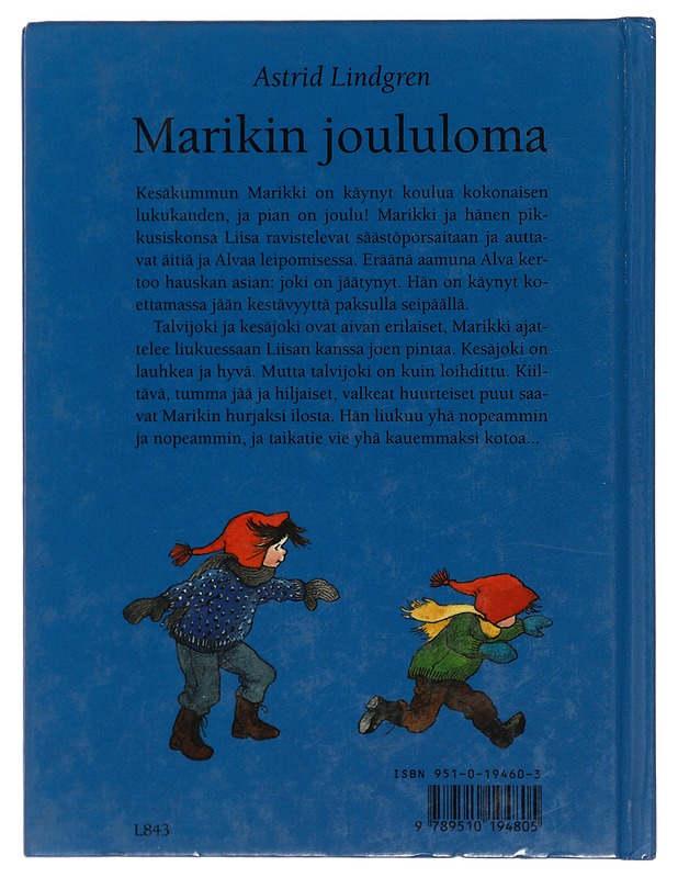 Marikin joululoma - Lindgren, Astrid - Lastenkirjat - 10105425227 - 1