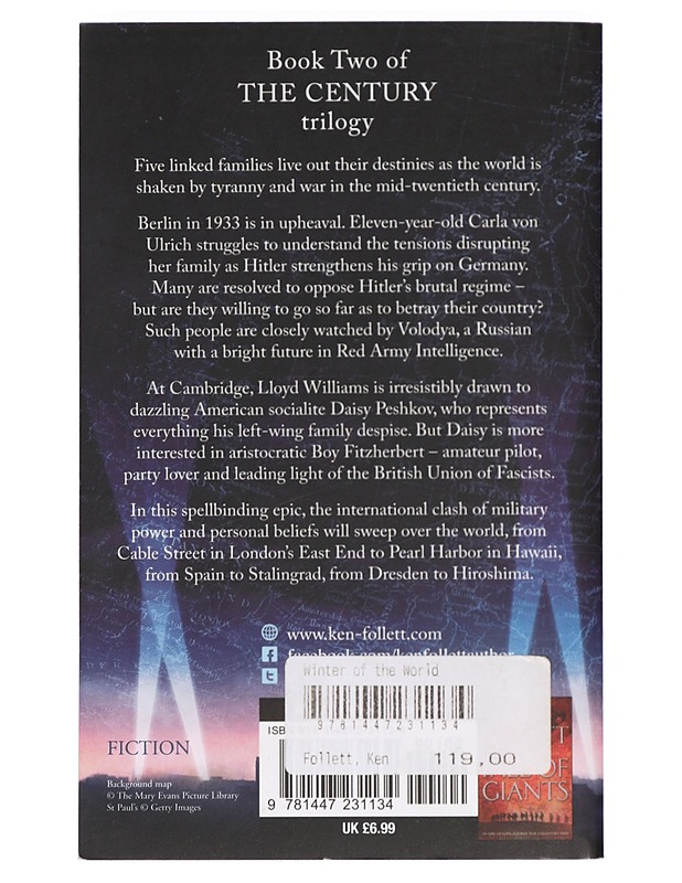 Winter of the world - Ken Follett - Romaanit ja novellit - 10105425297 - 1