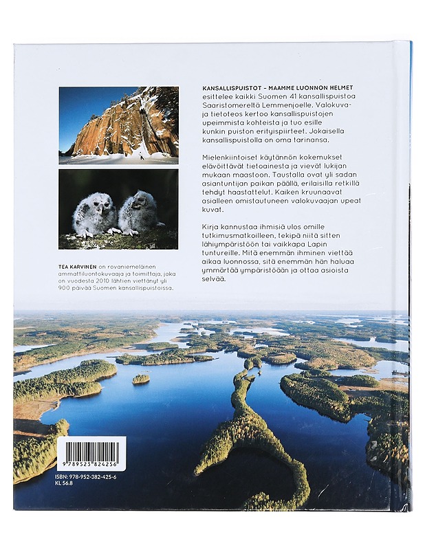 Kansallispuistot : maamme luonnon helmet - Karvinen, Tea - Tietokirjat ja oppaat - 10105425316 - 1