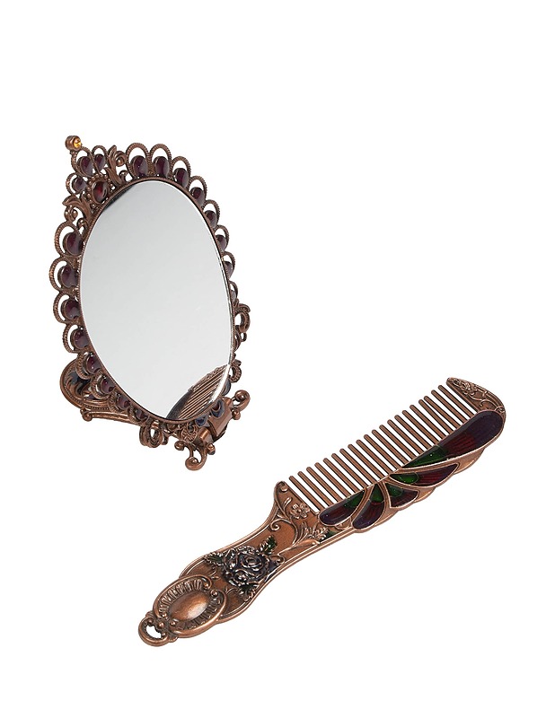 MANIYA taitettava peili ja kampa - Koriste-esineet - 10105425320 - 2