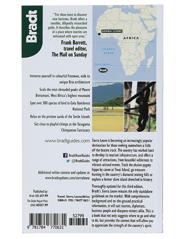 Sierra Leone : the Bradt travel guide - Manson, Katrina - Tietokirjat ja oppaat - 10105425324 - 1