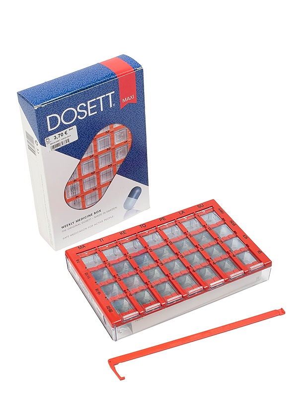 DOSETT Maxi lääkeannostelija - Muut urheiluvälineet ja vapaa-aika - 10105425354 - 0