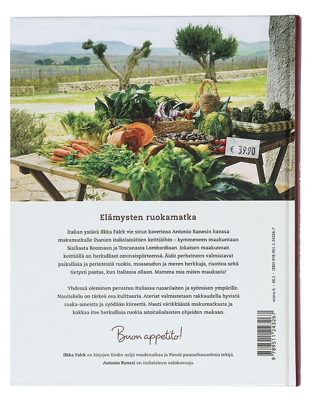 Mamma mia : italialaisten äitien keittiössä - Falck, Ilkka - Ruokakirjat - 10105425382 - 1