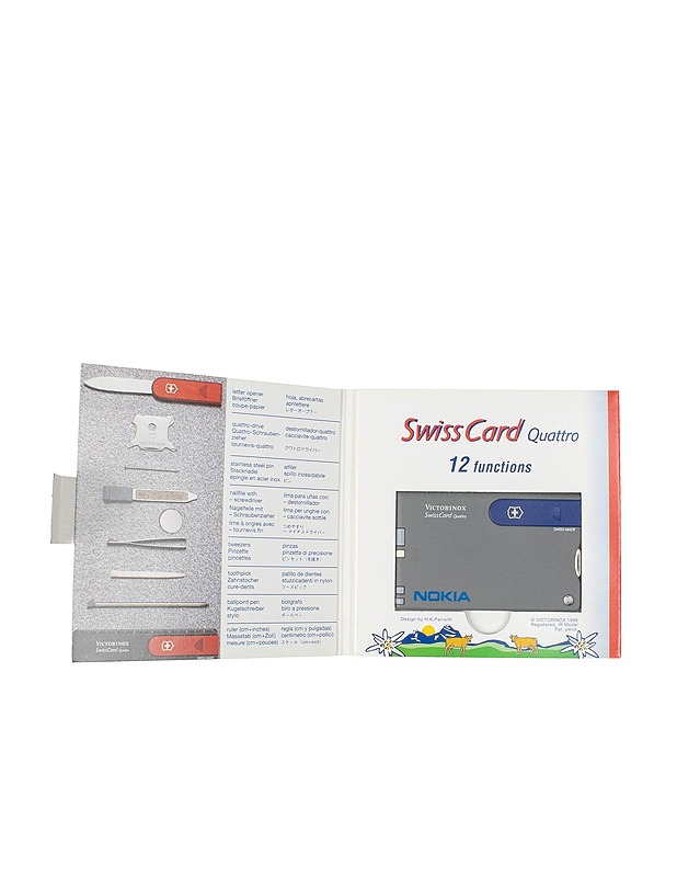 VICTORINOX Swiss Card Quattro monitoimityökalu - Muut urheiluvälineet ja vapaa-aika - 10105425392 - 2