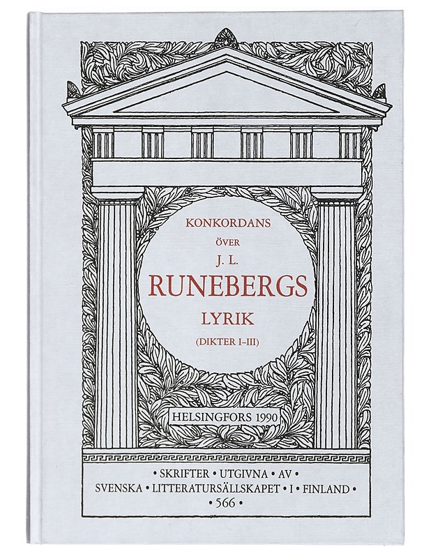 Konkordans över J. L. Runebergs lyrik : (dikter I-III) - Forslund, Kerstin - Runot ja näytelmät - 10105425442 - 0