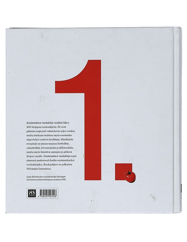 Ensimmäinen ruokakirja - Bäcksbacka, Katja - Ruokakirjat - 10105425480 - 1