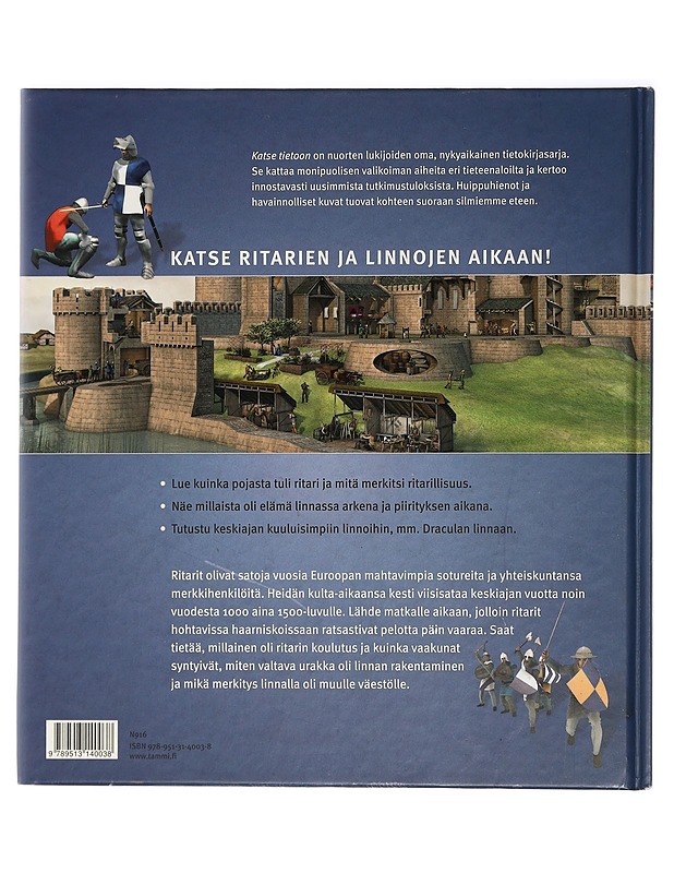 Ritarit ja linnat - Dixon, Philip - Nuorten kirjat - 10105425482 - 1