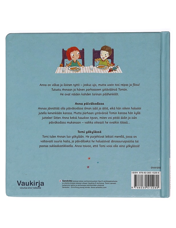Anna ja hänen paras ystävänsä Tomi - Morgenstern, Susie - Lastenkirjat - 10105425497 - 1