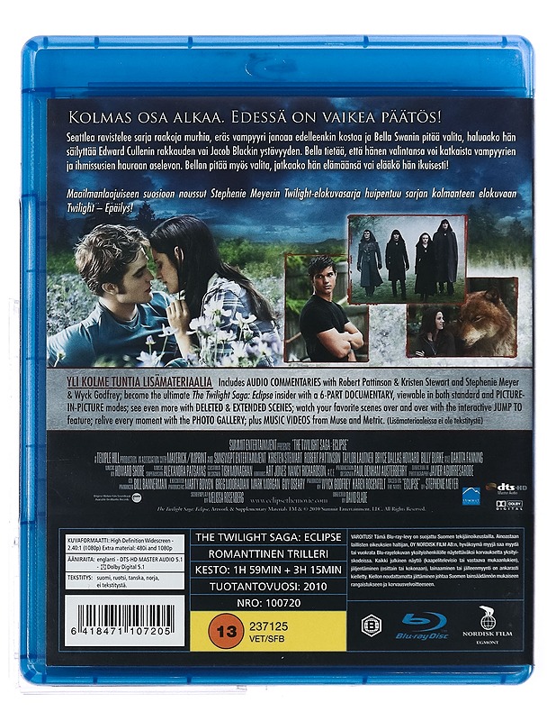 Twilight Epäilys - Blu-Ray - Blu-ray-levyt - 10105425510 - 1