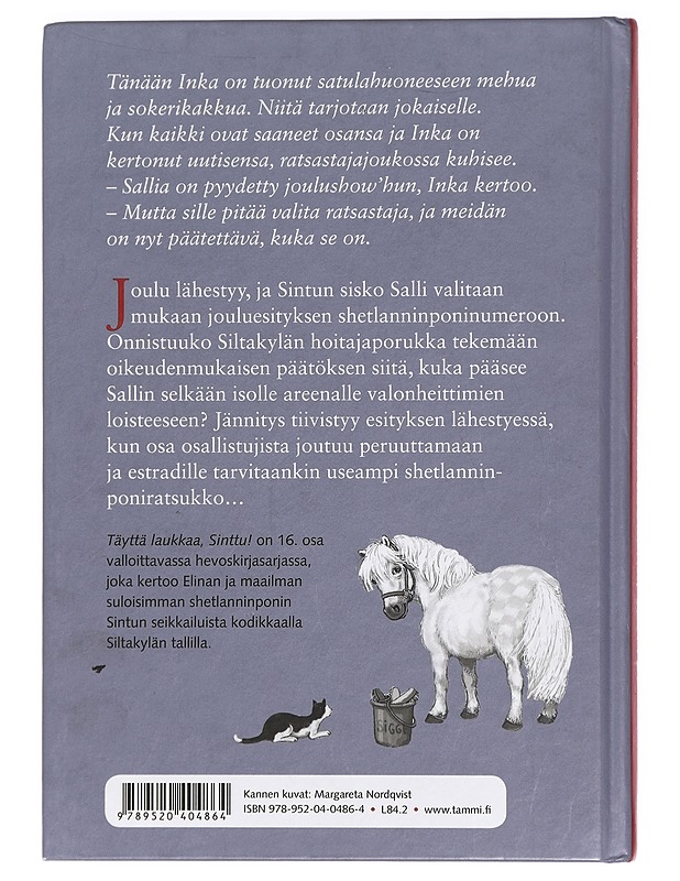 Täyttä laukkaa, Sinttu! - Hallberg, Lin - Lastenkirjat - 10105425518 - 1