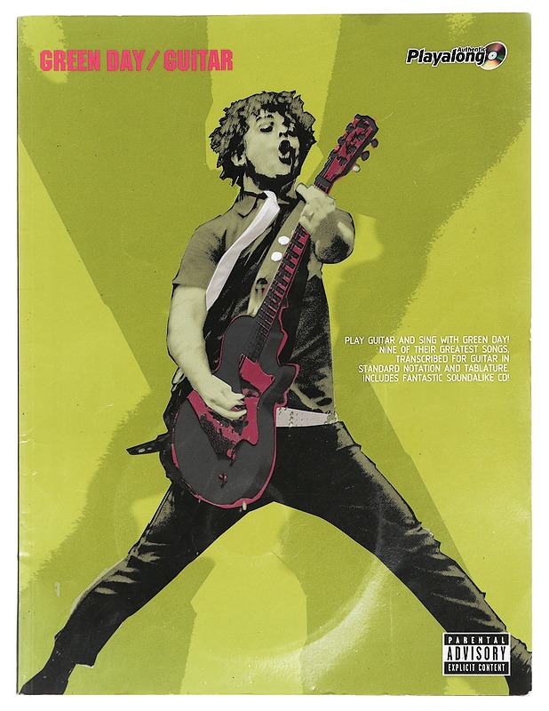 Guitar - Green Day - Musiikki- ja elokuvakirjat - 10105425558 - 0
