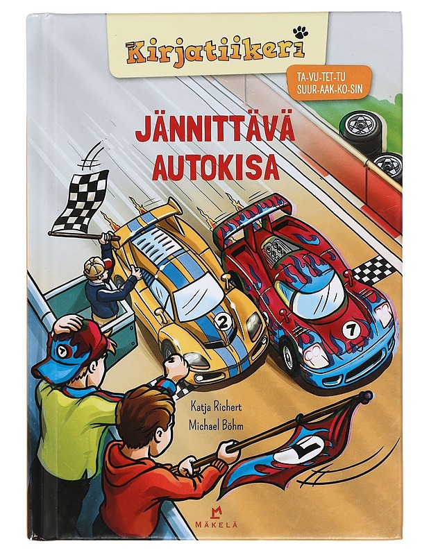 Jännittävä autokisa - Richert, Katja - Lastenkirjat - 10105425586 - 0