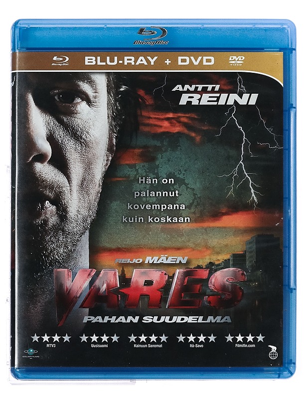 Vares: Pahan Suudelma - Blu-Ray + DVD - DVD-elokuvat - 10105425588 - 0
