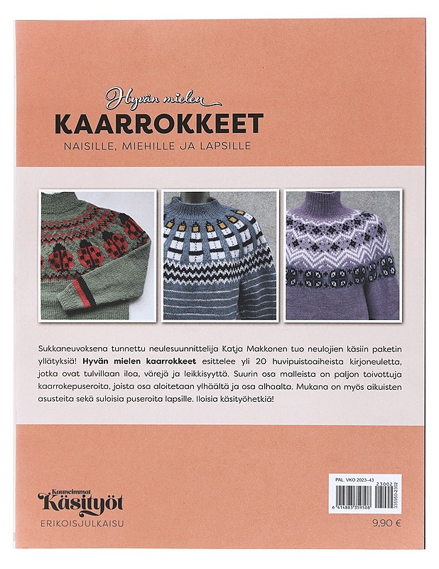 Hyvän mielen KAARROKKEET huivipuisto seikkailu! 84 sivua iloisia neulemaaleja syksyyn - Harrastekirjat - 10105425596 - 1