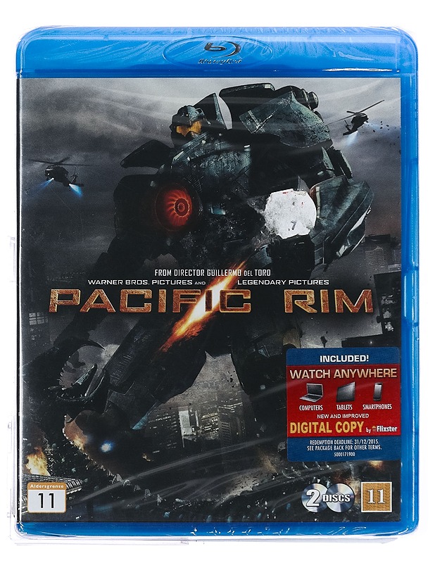 Pacific Rim-Blu-Ray - Blu-ray-levyt - 10105425602 - 0
