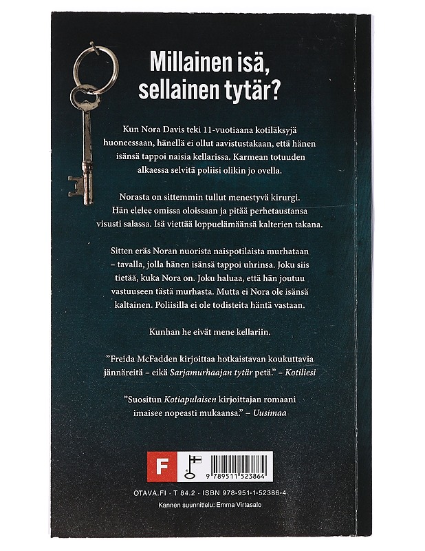Sarjamurhaajan tytär - McFadden, Freida - Jännitys ja dekkarit - 10105425656 - 1