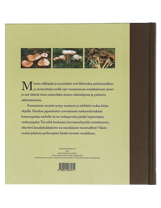 Sienestäjän suosikit : parhaat ruokasienet ja reseptit - Kirsti Eskelinen - Ruokakirjat - 10105425660 - 1