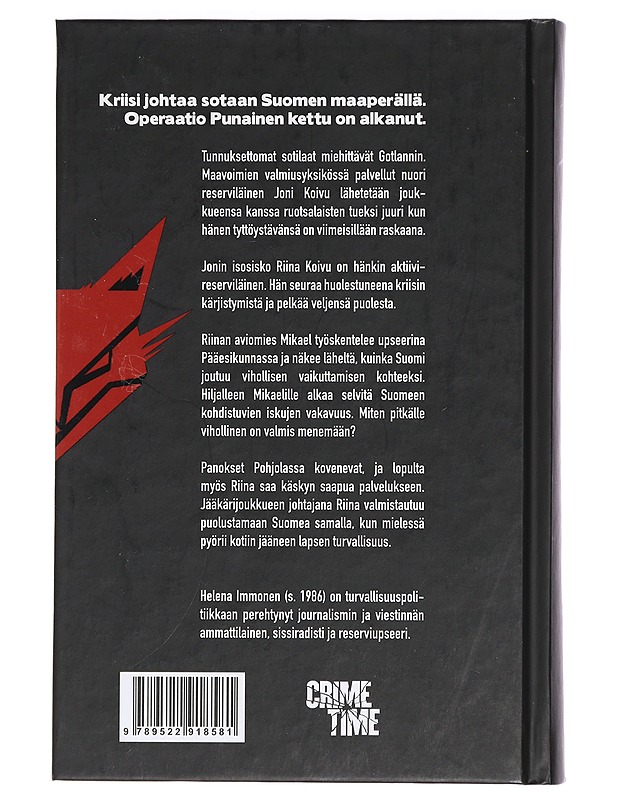 Operaatio Punainen kettu - Immonen, Helena - Jännitys ja dekkarit - 10105425706 - 1