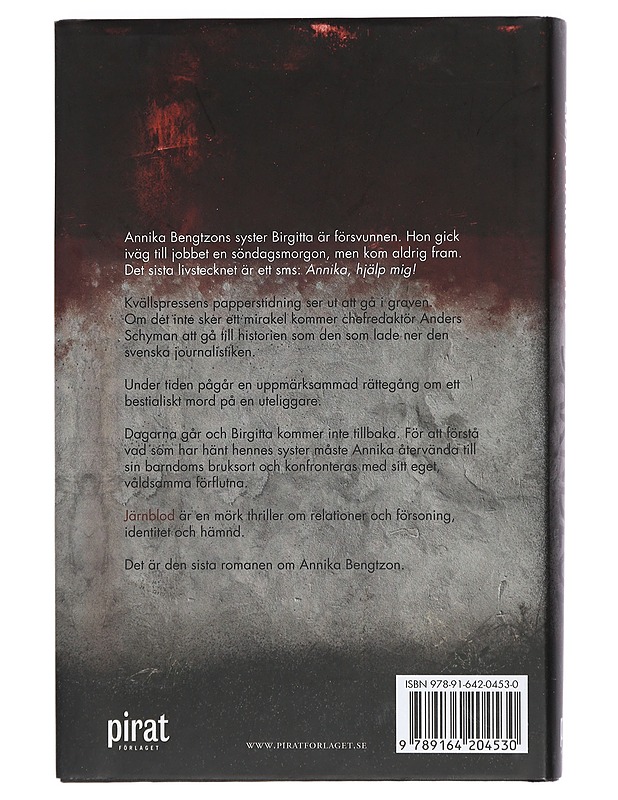 Järnblod - Marklund, Liza - Jännitys ja dekkarit - 10105425716 - 1