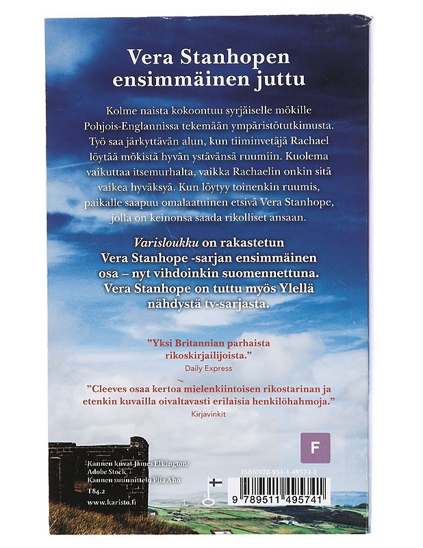Varisloukku : Vera Stanhope tutkii - Cleeves, Ann - Jännitys ja dekkarit - 10105425729 - 1