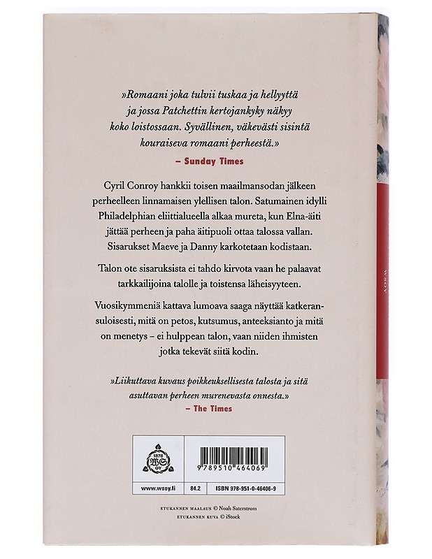 Hollantilainen talo - Patchett, Ann - Romaanit ja novellit - 10105425821 - 1