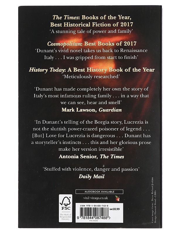 In The Name of the Family - Sarah Dunant - Romaanit ja novellit - 10105425877 - 1