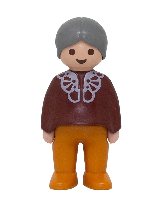 PLAYMOBIL 123 isoäiti figuuri - Lasten lelut - 10105425883 - 0