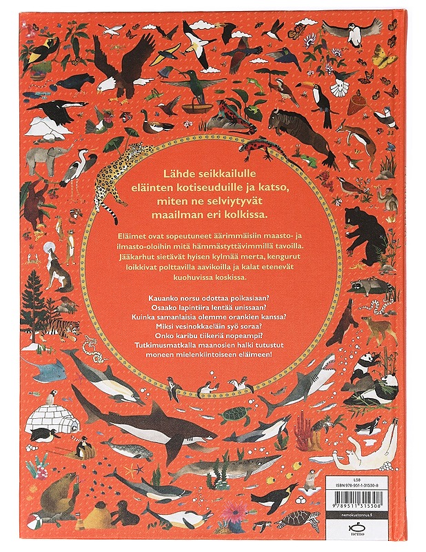 Eläinatlas - Williams, Rachel - Harrastekirjat - 10105426005 - 1