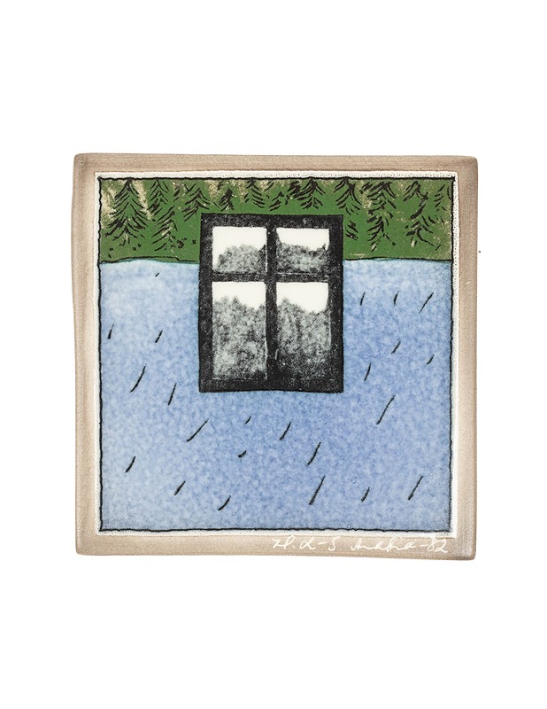 ARABIA Ikkuna metsässä seinälaatta - Designsuosikit - 10105426024 - 0