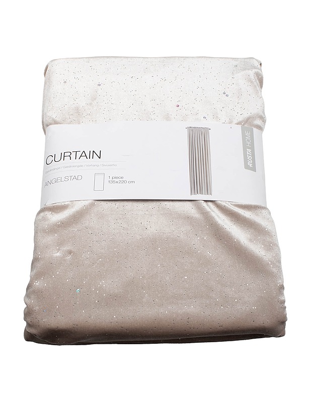 RUSTA HOME Angelstad samettiverho, 135 x 220 cm - Verhot ja kapat - 10105426030 - 0