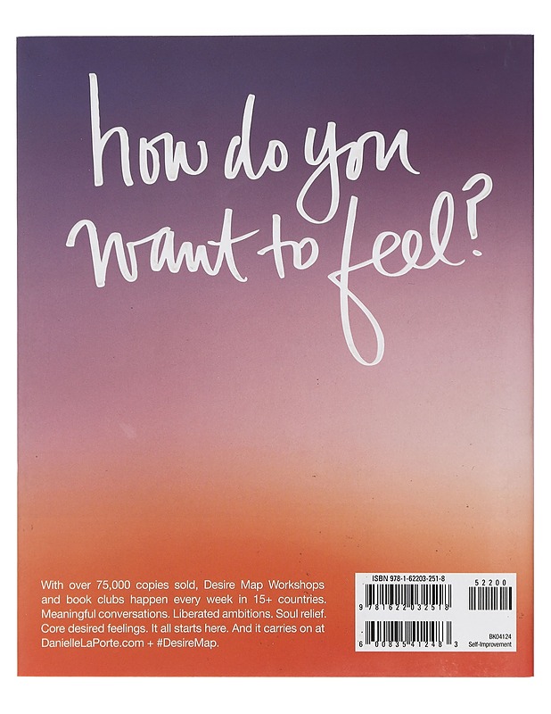 The Desire Map : A guide to creating goals with soul - LaPorte, Danielle - Tietokirjat ja oppaat - 10105426109 - 1