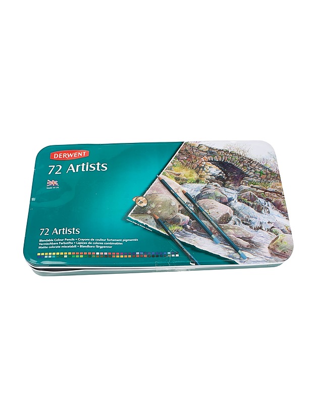DERWENT Artists puuvärikynä, 68 kpl - Askartelu - 10105426125 - 0