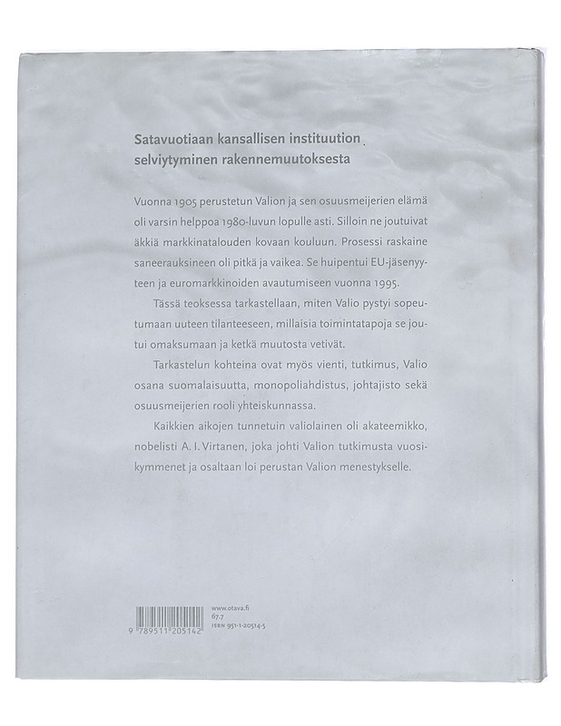 Valio ja suuri murros - Perko, Touko - Tietokirjat - 10105426193 - 1