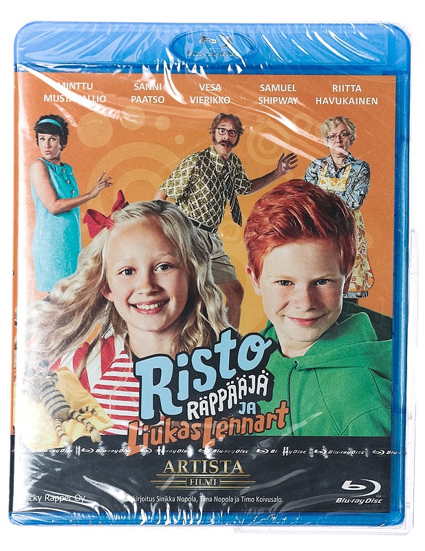 Risto Räppääjä Ja Liukas Lennart - Blu-Ray - Blu-ray-levyt - 10105426217 - 0