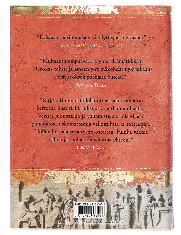 Rubikon : Rooman tasavallan loisto ja rappio - Holland, Tom - Historiakirjat - 10105426239 - 1