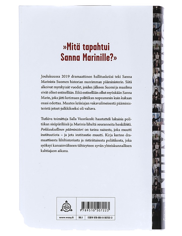 Sanna Marin : poikkeuksellinen pääministeri - Salla Vuorikoski - Elämäkerrat ja muistelmat - 10105426249 - 1