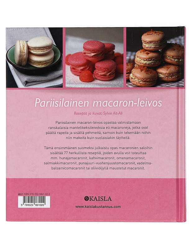 Pariisilainen macaron-leivos - Aït-Ali, Sylvie - Historiakirjat - 10105426279 - 1