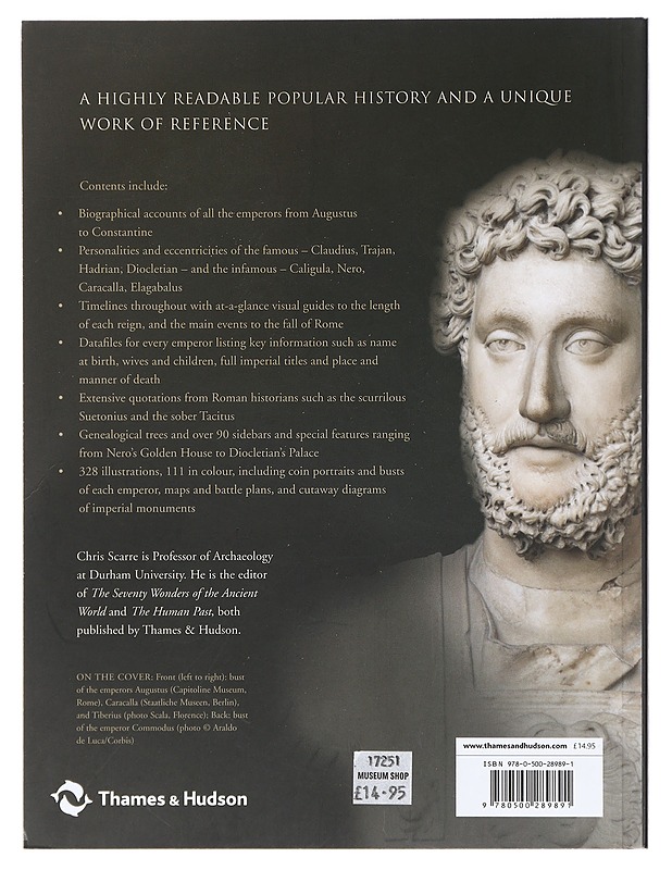 Chronicle of the Roman Emperors  : The Reign-by-Reign Record of the Rulers of Imperial Rome- Scarre, Chris - Historiakirjat - 10105426288 - 1