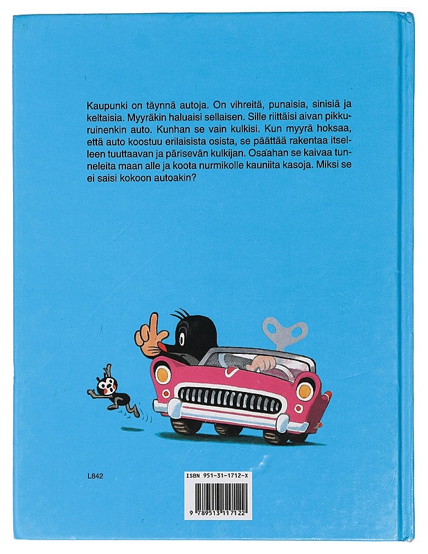 Myyrän auto - Miler, Zden?k - Lastenkirjat - 10105426289 - 1